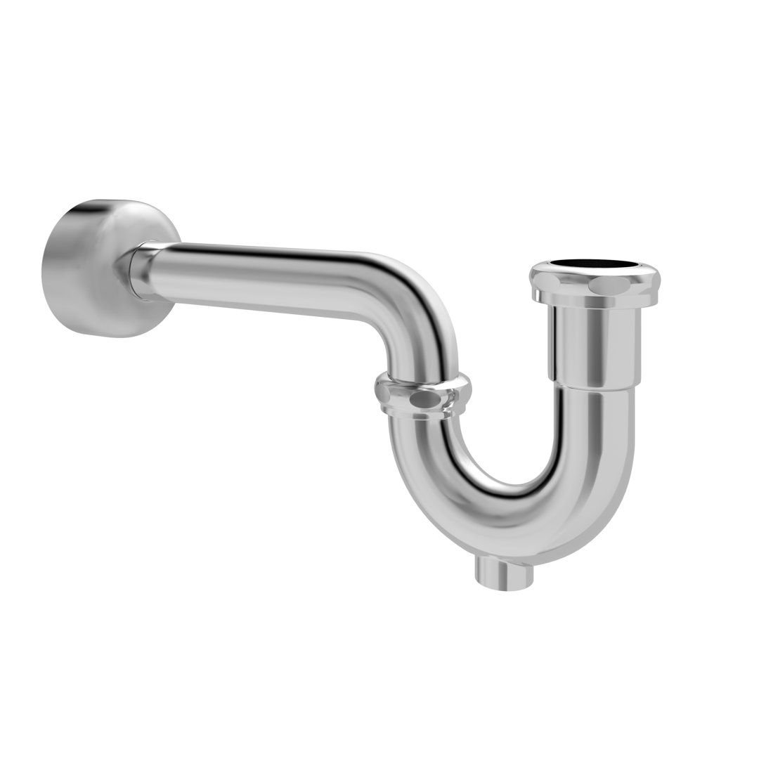 1-1/4" Brass P-Trap Proflo