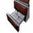 Summit Appliance Triple Zone 23.63'' 46 Bottle Wine & Beverage Refrigerator