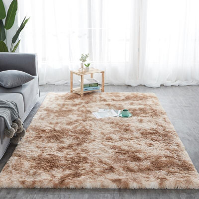 Chale Solid Colour Shag Area Rug