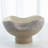 Cream Rises Dented Bowl