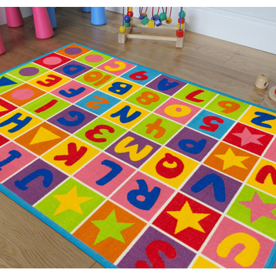 Geometric Nylon Rug