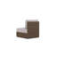 Sydney Armless Chair Charcoal + Slate Cushion-801901960-801901961