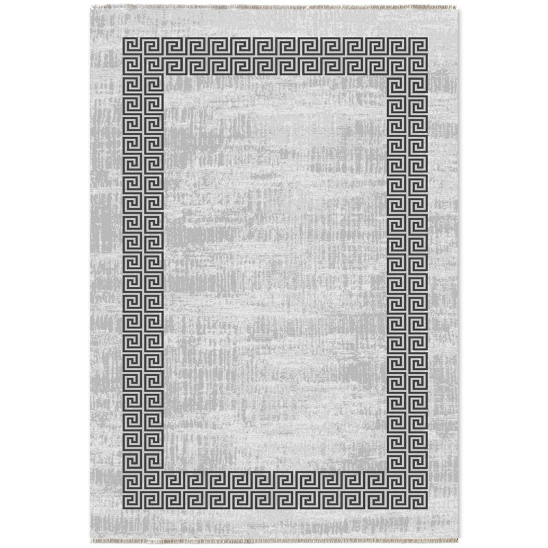 Omiyah Geometric Indoor / Outdoor Rug, Runner 4' x 13'2"