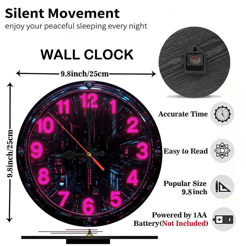 Horloge murale dragon