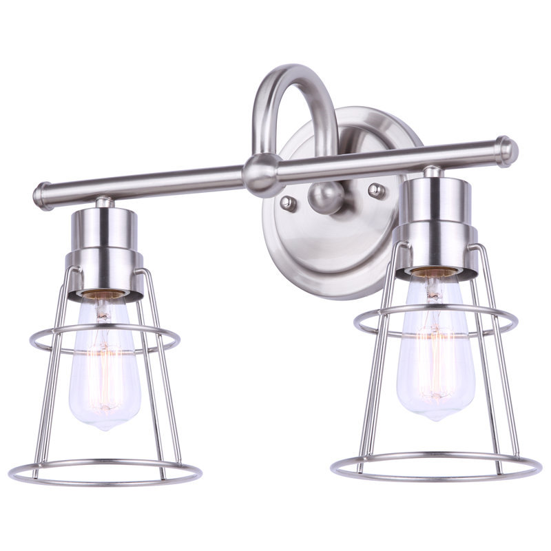 Cullins 2 - Light Dimmable Vanity Light, Brushed Nickel