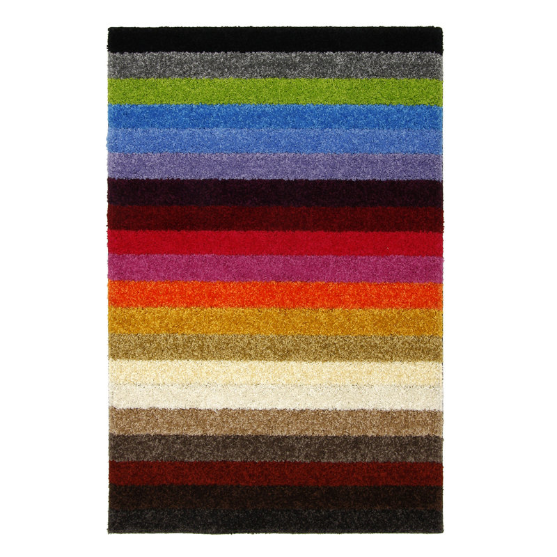 Hyatt Striped Area Rug Set, Rectangle 66 x 100cm