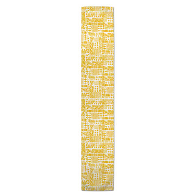 Chemin de table aztec tribal stamp Harvir