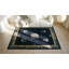 Tapis antique bleu, ivoire, beige, blanc, crème, en laine, noué à la main, des années 1920