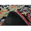 8X8 Square Black William Morris Machine Washable Area Rug with Built-in Padding Non-Slip Backing-1195731692