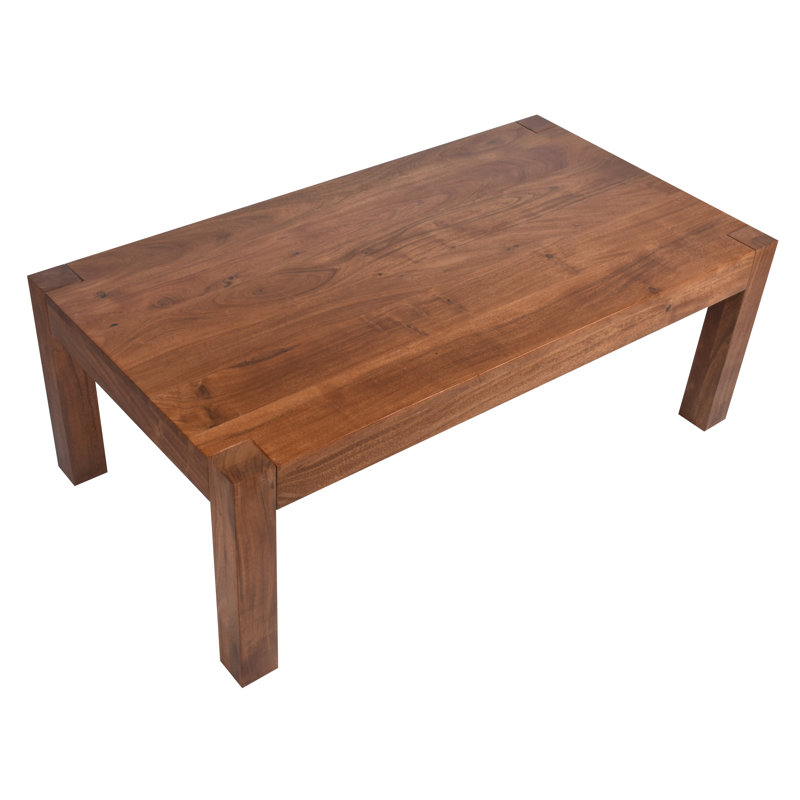 Hussey Solid Wood Four Leg Coffee Table