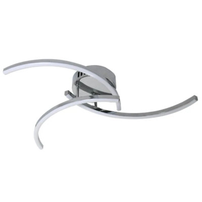Ameziane Glass LED Semi Flush Mount