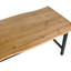 Starnes Solid Pine Wood Dining Table, W150 x D80 cm-1400054408