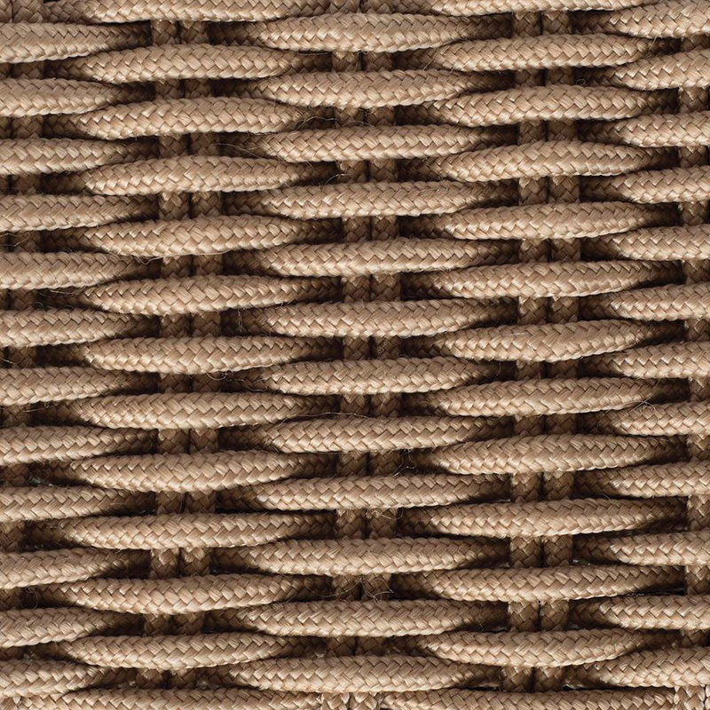 Knot Lounge & Ottoman, Oxide /Latte 