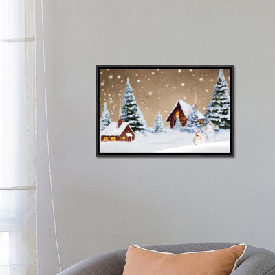 " Christmas Village " by Janice Gaynor