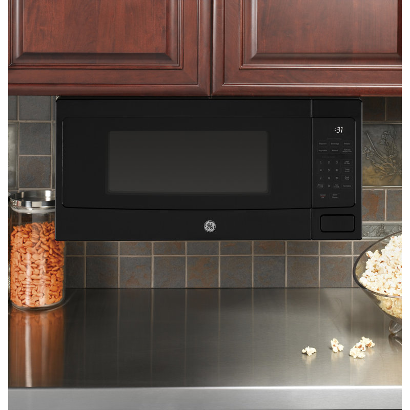 24" 1.1 cu. ft. Countertop Microwave, Black
