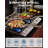 3-Piece Fry Pan Set with Lids, with Stainless Steel Nonstick Ceramic Coating & All Cooktop Compatible
