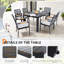 7PC Outdoor Patio Aluminum Furniture Set