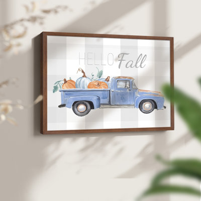 Happy Harvest II -Framed Print - Restickable