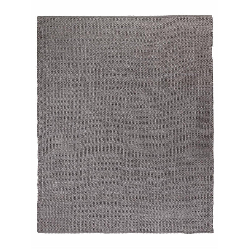 Surath Hand Loomed Area Rug in Navy, Rectangle 9' x 12', Brown