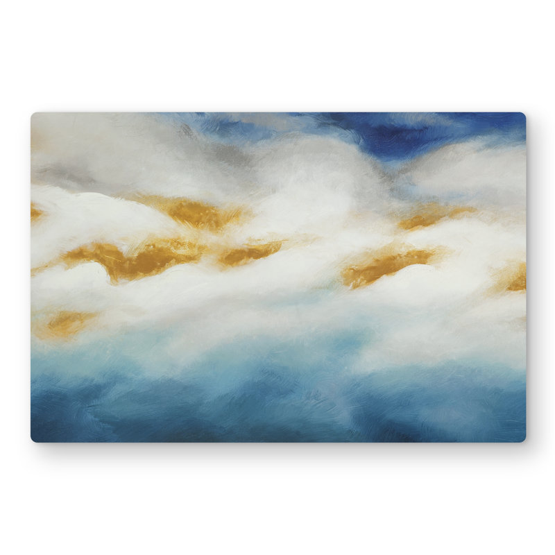 Abstract Landscape - Pattern Abstract Metal Print for Home Decor