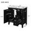 Meuble-lavabo de 30 pouces avec lavabo en céramique-2036652130-2036652157