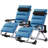 Reclining Folding Zero Gravity Chair with Cushion-92449376