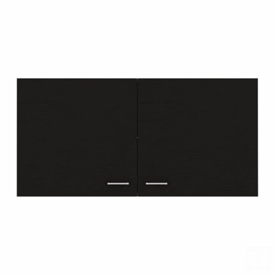 Armoire murale H 19 po, deux portes, deux tablettes internes