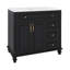 Meuble-lavabo 36 po avec lavabo, meuble-lavabo avec tiroir escamotable 36 po, 3 tiroirs-1638794693