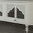 Simple white home TV cabinet-105355592
