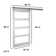 Abhishekh 81.75'' x 87.63'' Solid + Manufactured Wood Glass with Installation Hardware Kit Barn Door