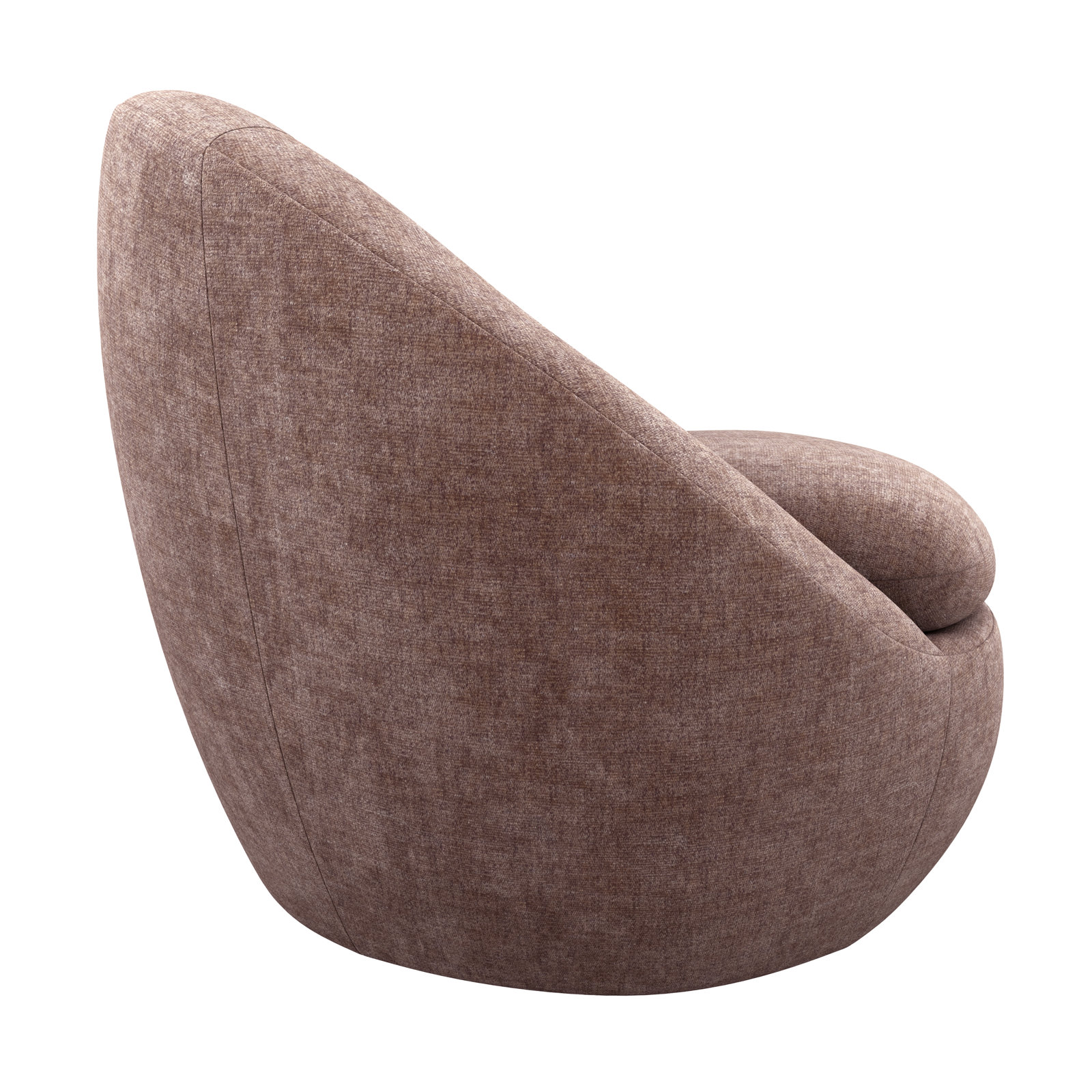 Kate Swivel Barrel Chair, Antique Rose