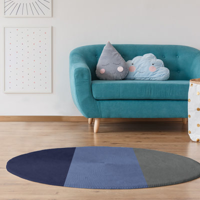 Chenille Striped Indoor Rug