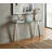 Sefield Glass Stainless Steel Writing Desk