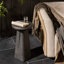 Daro Outdoor End Table-Charcoal Concrete