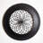 Decorative Metal Wall Accessory, Black Steel, 18.1 x 18.1 inches | 100% Steel Construction, Thickness: 0.05 inches | Durable & Stylish Home Decor, Perfect for Living Room, Office, or Gallery Wall-148242456