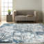 Tapis abstrait gris / ivoire Vapor-46478501