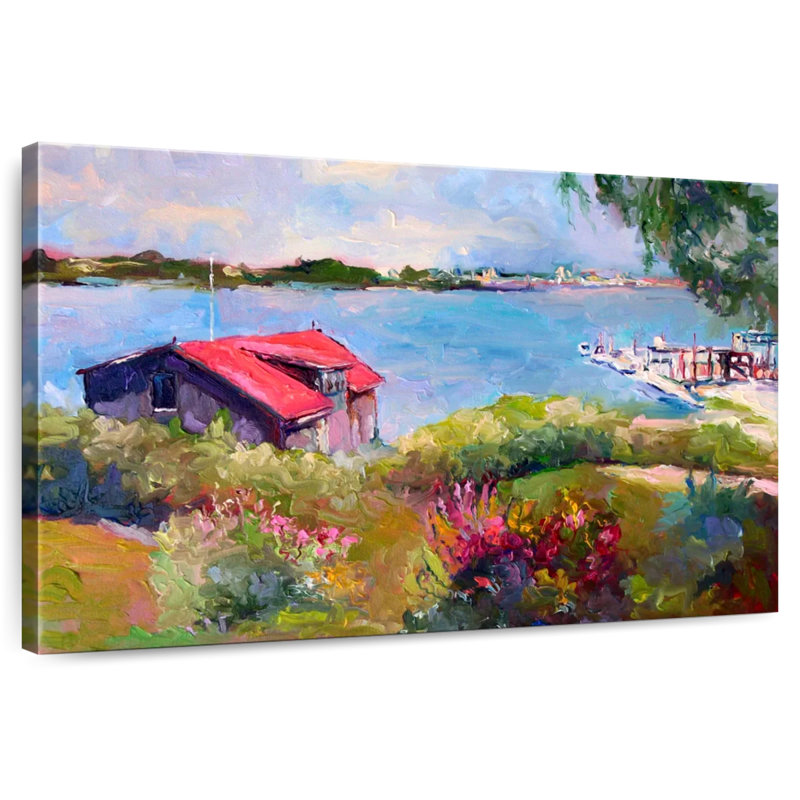 Lilie Reservoir, 26" H x 39" W