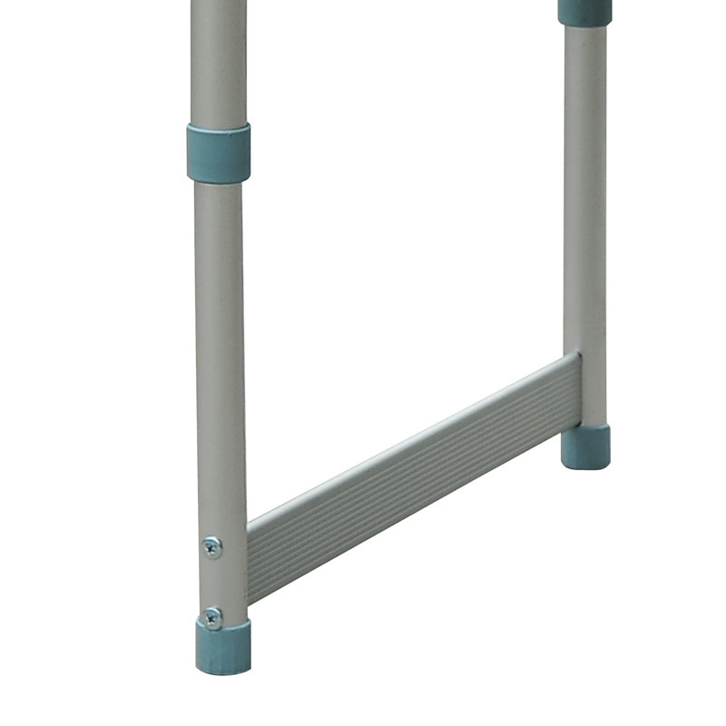 Table de camping pliante légère et portative de 23 po - réglable en hauteur pour diverses occasions de camping, de pique-nique, de garage, de gris et d'argent