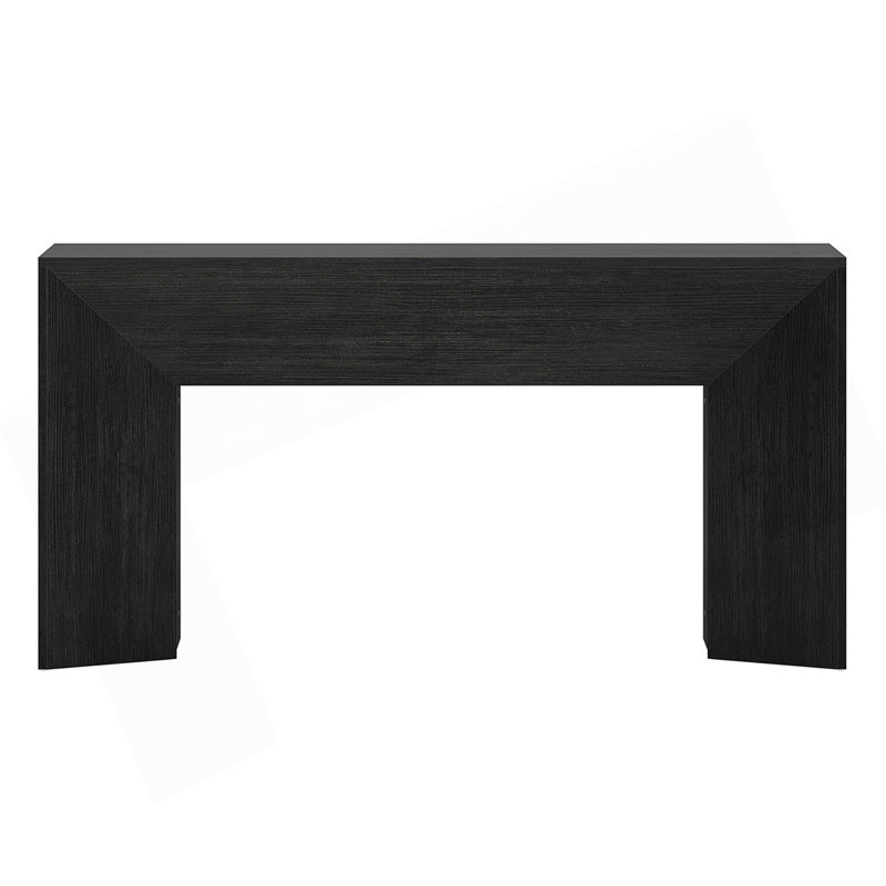Console extra longue 63 po - Canapé de ferme moderne derrière le canapé