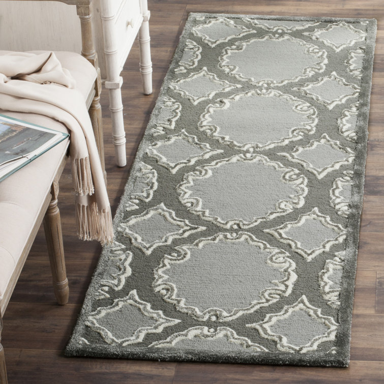 Cruz Hand Tufted Wool Geometric Rug