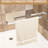 Aluminum Frame Double Sliding Shower Door, 60" Width, 72" Height, 1/4" (6mm) Tempered Glass With - Proof Film, Waterproof Design And Reversible, Bathroom Tall Door 6mm Clear Shatter Corrosion