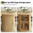 47.24" Round Pedestal Dining Table-560120293