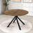 Geraro Round Dining Table with Cross Legs