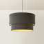 17.5cm H Cotton Lamp Shade ( Slip-On )-293788084