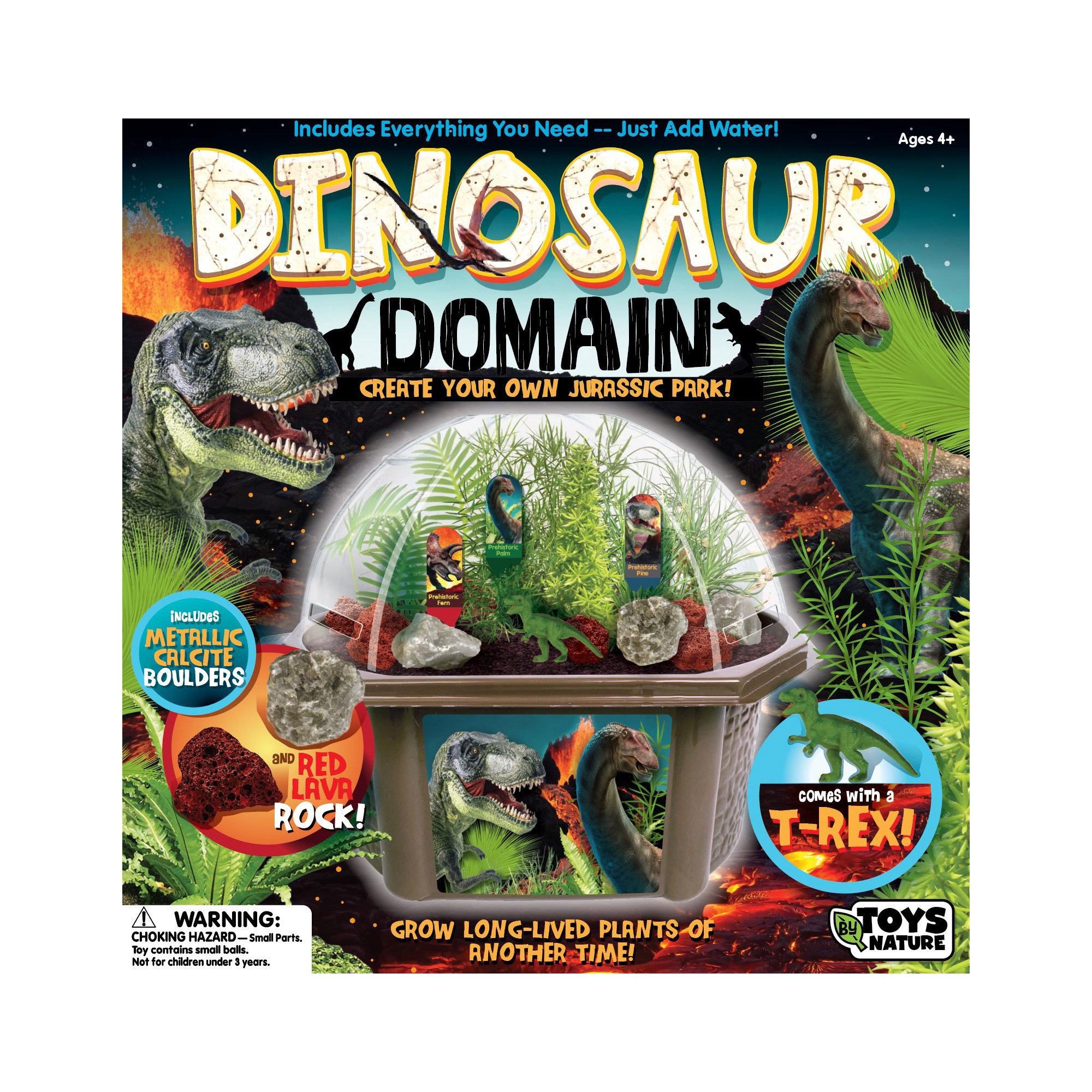 Toys By Nature Biosphere Terrarium - Dinosaur Domain 