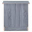 Table de chevet contemporaine grise-679909778