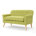 Muted Green Polyester