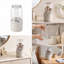 Boîte de rangement cosmétique rotative, lavable et séchant à l'air libre, organisateur de bureau anti-pinceaux pour les yeux et les pinceaux de maquillage