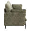 À l'intérieur, 2 sièges, coussins compressés, siège en mousse, siège et dossier amovibles, structure en bois, accoudoirs Kd, coussin décoratif, housses amovibles, conception, pieds en métal, capacité de 6 440 lb, coussin inclus