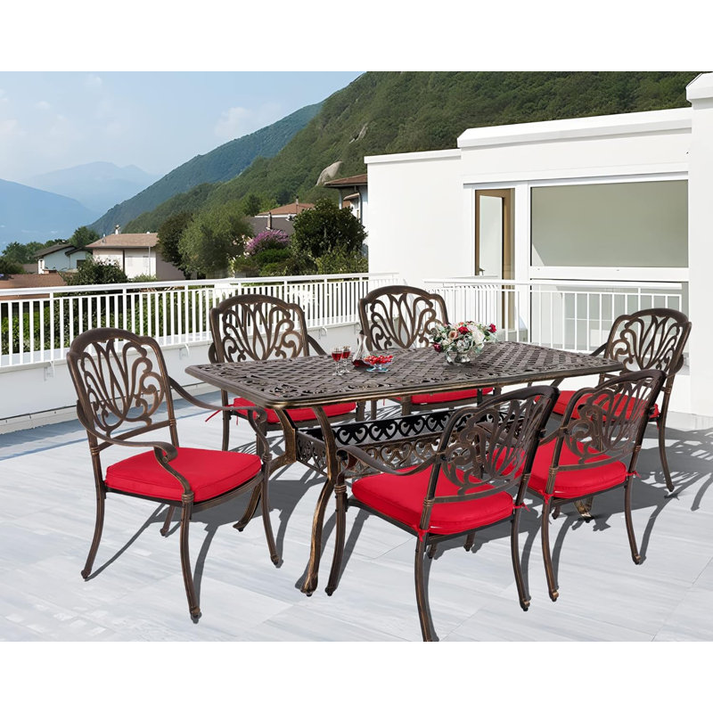 Asijah 6 - Personne 59 L Extérieur, Rouge